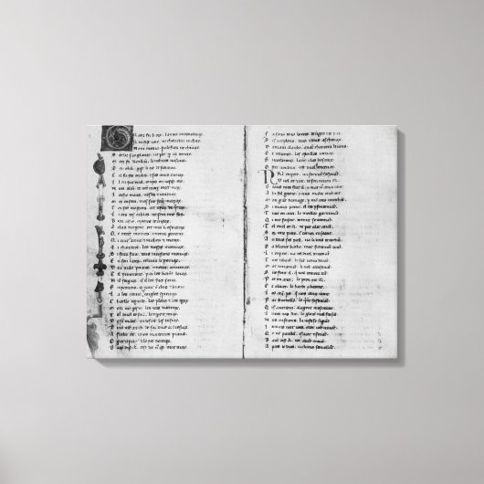 Toile Le chant de Roland' (Recto)