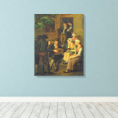 Toile Le chanteur aveugle, 1828 (Insitu (Plancher de Bois))