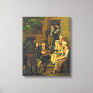 Toile Le chanteur aveugle, 1828