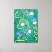 Toile Le chaos primitif par Hilma af Klint (Recto)