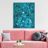 Toile Le chaos vert (Insitu(Salon))