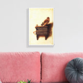 Toile Le Chardonneret de Carel Fabritius (Insitu(Salon))