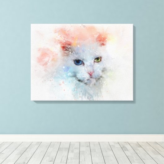 Toile Le chat (Insitu (Plancher de Bois))