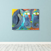 Toile Le chat d'Ali (Insitu (Plancher de Bois))