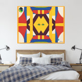 Toile Le chat - Ken Gage Abstrait (Insitu(Chambre))