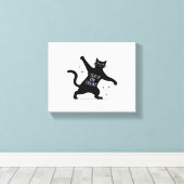 Toile Le Chat Noir Dancing Spooktacular Trick-or-Trea (Insitu (Plancher de Bois))