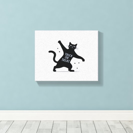 Toile Le Chat Noir Dancing Spooktacular Trick-or-Trea (Insitu (Plancher de Bois))