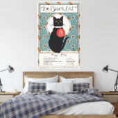 Toile Le chat noir, mai 1896 (Insitu(Chambre))