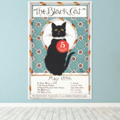 Toile Le chat noir, mai 1896 (Insitu (Plancher de Bois))