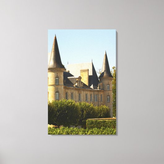Toile Le Château Baron Pichon Longueville à (Recto)