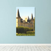 Toile Le Château Baron Pichon Longueville à (Insitu (Plancher de Bois))