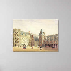 Toile Le Chateau de Blois (la semaine sur le papier)