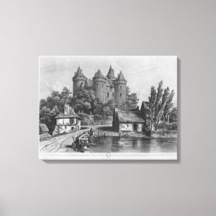 Toile Le château de Combourg