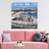Toile Le château de Paphos de la mer (Insitu(Salon))