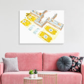 Toile Le château de Versailles. France (Insitu(Salon))