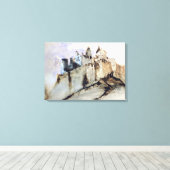 Toile Le château de Vianden, 1871 (Insitu (Plancher de Bois))