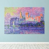 Toile Le Château des Papes de Signac (Insitu (Plancher de Bois))