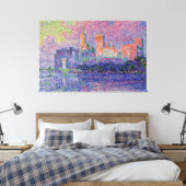 Toile Le Château des Papes de Signac (Insitu(Chambre))