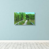 Toile Le chemin (Insitu (Plancher de Bois))