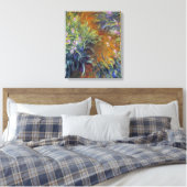 Toile Le chemin à travers les iris par Claude Monet (Insitu(Chambre))