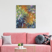 Toile Le chemin à travers les iris par Claude Monet (Insitu(Salon))