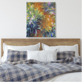 Toile Le chemin à travers les iris par Claude Monet (Insitu(Chambre))