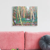 Toile Le chemin de janvier (Insitu(Salon))