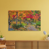 Toile Le chemin mène à la banquette du parc (Insitu(Salon))