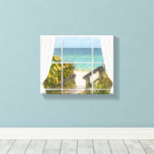 Toile Le chemin vers la plage (Insitu (Plancher de Bois))