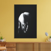 Toile Le cheval blanc (Insitu(Salon))