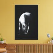 Toile Le cheval blanc (Insitu(Salon))