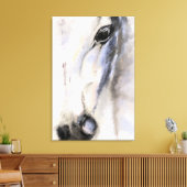 Toile Le Cheval Blanc - Peinture Originale (Insitu(Salon))