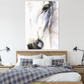 Toile Le Cheval Blanc - Peinture originale (Insitu(Chambre))