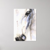 Toile Le Cheval Blanc - Peinture originale (Recto)