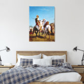 Toile Le Cheval de Gaada, ou Le Cheval de la Soumission (Insitu(Chambre))