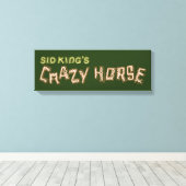 Toile le cheval fou de sid king (Insitu (Plancher de Bois))