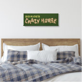 Toile le cheval fou de sid king (Insitu(Chambre))