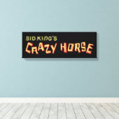 Toile le cheval fou de sid king (Insitu (Plancher de Bois))