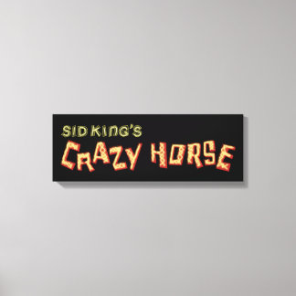 Toile le cheval fou de sid king