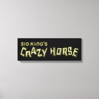 Toile le cheval fou de sid king
