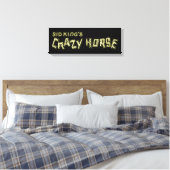 Toile le cheval fou de sid king (Insitu(Chambre))