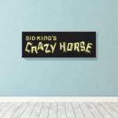 Toile le cheval fou de sid king (Insitu (Plancher de Bois))