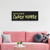 Toile le cheval fou de sid king (Insitu(Salon))
