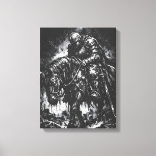 Toile Le Chevalier Déchu par BurnsInHell