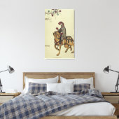 Toile Le Chevalier, détail de fac-similé (Insitu(Chambre))
