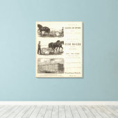 Toile Le Chicago Scraper et Ditcher (Insitu (Plancher de Bois))