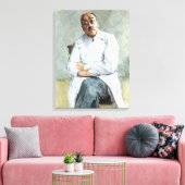 Toile Le chirurgien (par Max Liebermann) (Insitu(Salon))