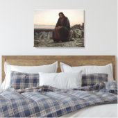 Toile Le Christ dans le désert (par Ivan Kramskoi) (Insitu(Chambre))