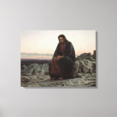 Toile Le Christ dans le désert (par Ivan Kramskoi) (Recto)
