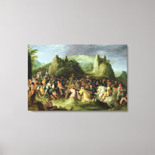 Toile Le Christ sur la route vers le calvaire